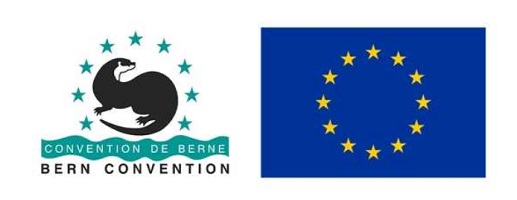 logos de la convention de Berne et de l'Europe