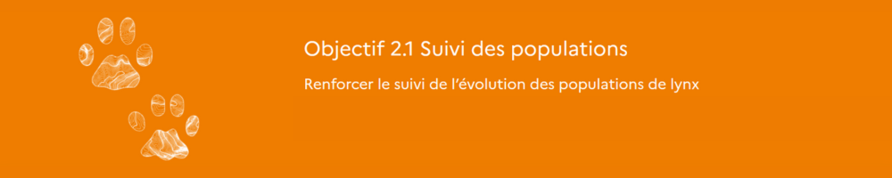 Dessin illustration Objectif 2-1: suivi des popultations